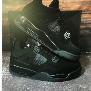 Black cat air Jordan 4 retro